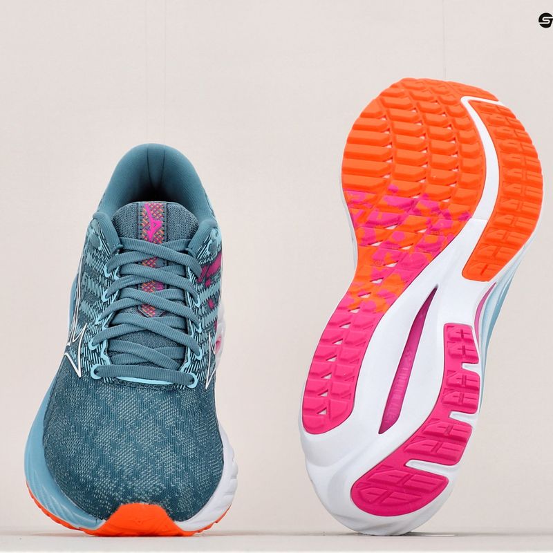 Moteriški bėgimo bateliai Mizuno Wave Inspire 19 blue J1GD234421 10