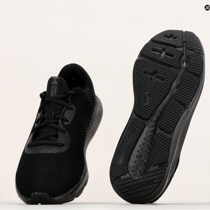 Under Armour Charged Pursuit 3 vyriški bėgimo bateliai black 3024878 16