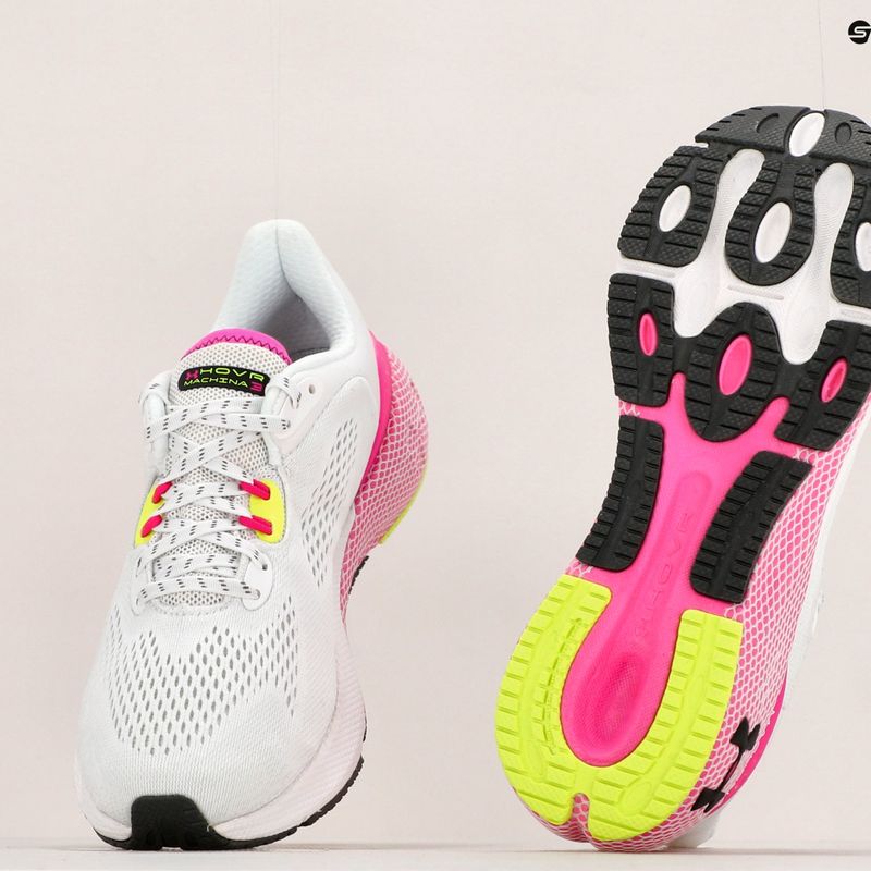 Under Armour moteriški bėgimo bateliai W Hovr Machina 3 white and pink 3024907 15