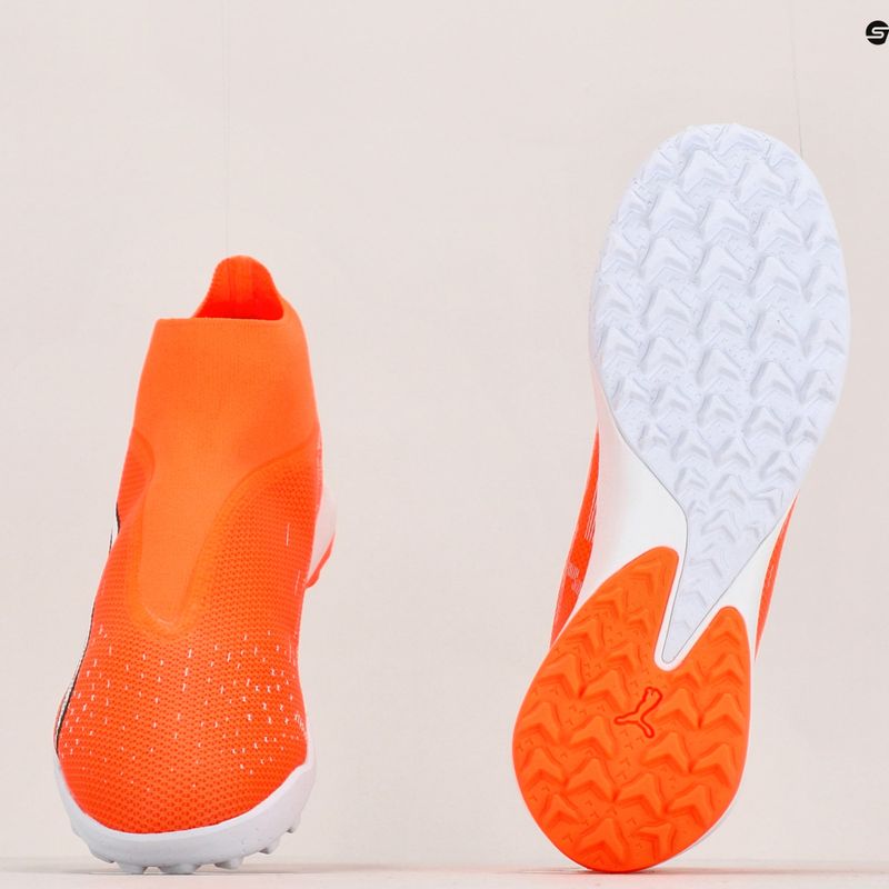 Vyriški futbolo bateliai PUMA Ultra Match+ Ll TT oranžiniai 107245 01 11