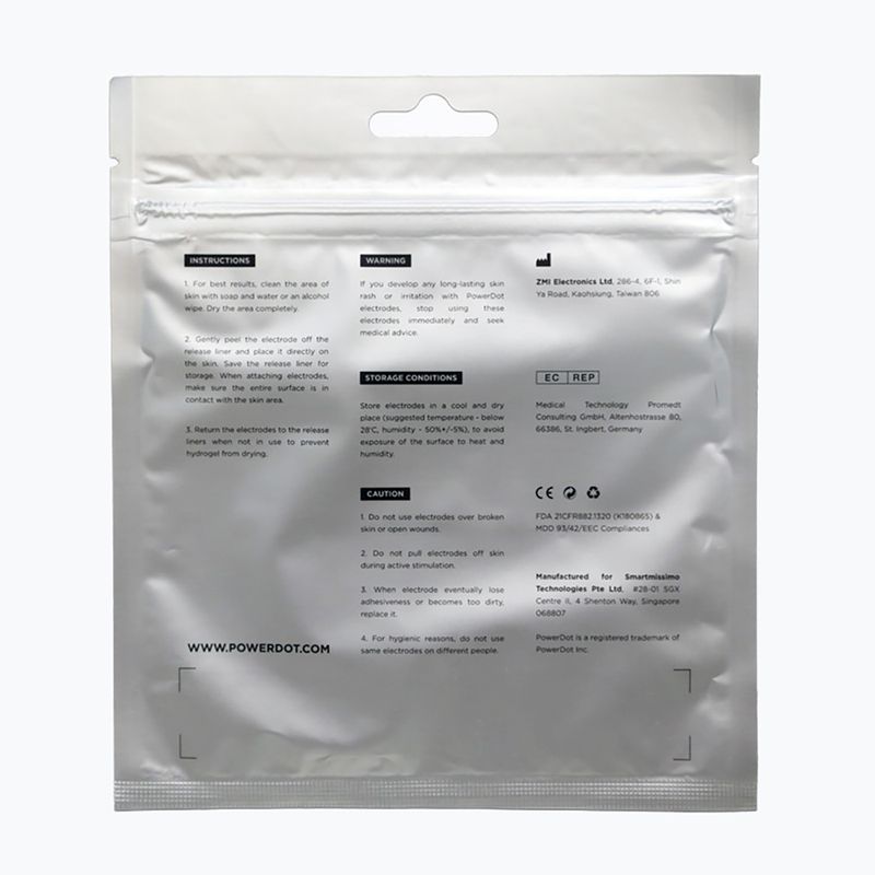 Elektrodai Therabody PowerDot 2.0 Pad red 3