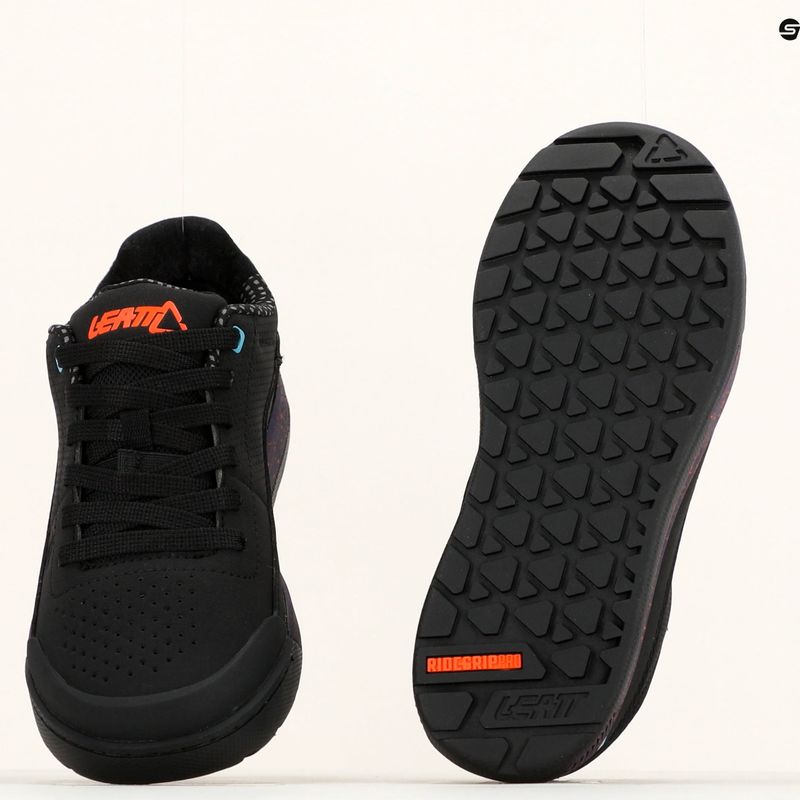 Leatt 2.0 Flat moteriški platforminiai dviračių bateliai juodi 3023049501 18