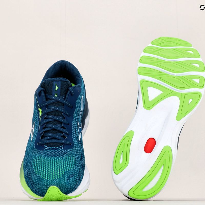 Vyriški bėgimo bateliai Mizuno Wave Skyrise 3 blue J1GC220901 14