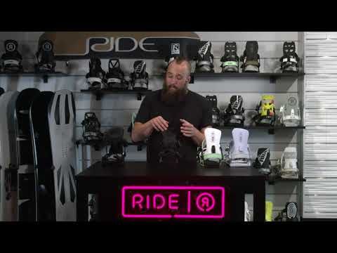 Snieglenčių surišimo įtaisai RIDE AL-6 black 12F1011.1.3 5