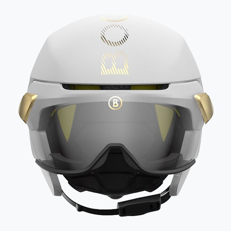 Snieglenčių šalmas BOGNER St.Moritz MIPS mono matt white gold 2