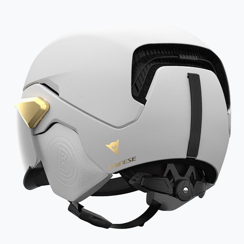 Snieglenčių šalmas BOGNER St.Moritz MIPS mono matt white gold 3