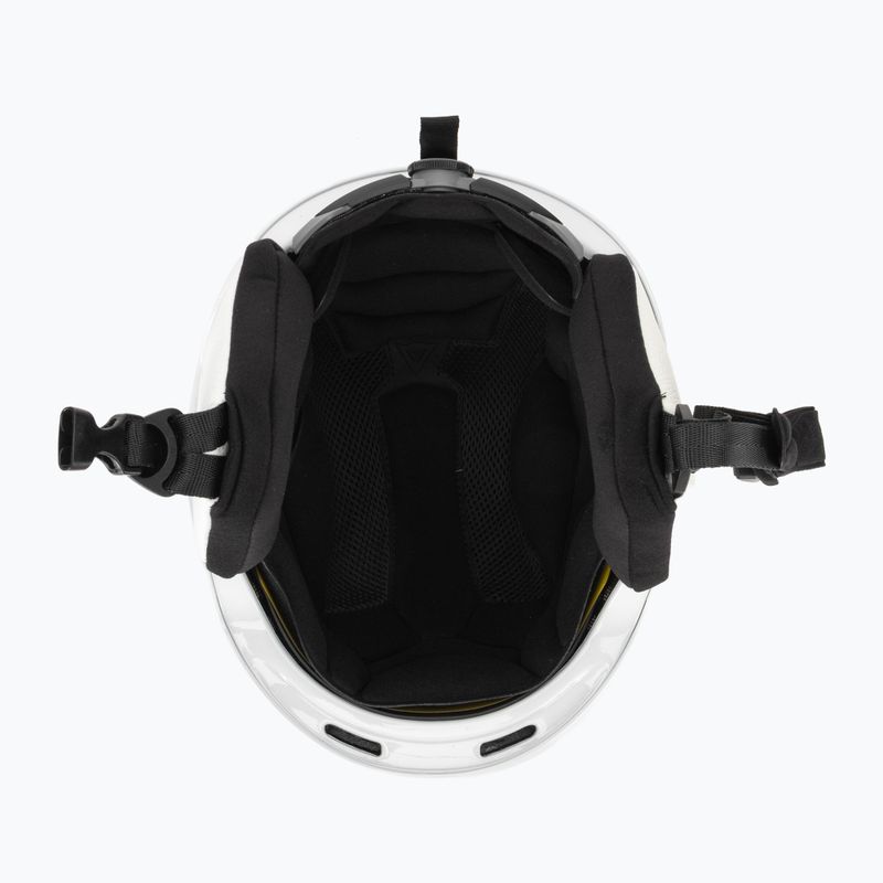 Snieglenčių šalmas BOGNER Cortina MIPS mono white metallic 5