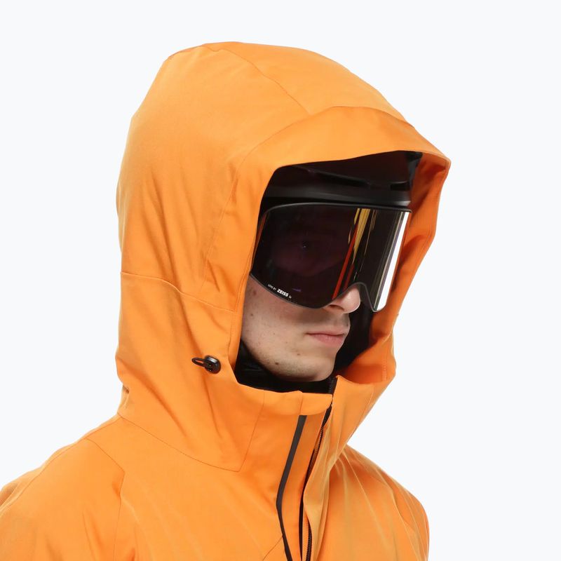 Vyriška slidinėjimo striukė Dainese Etra Aerosense Dry Core Ready oriole orange/stretch limo 4