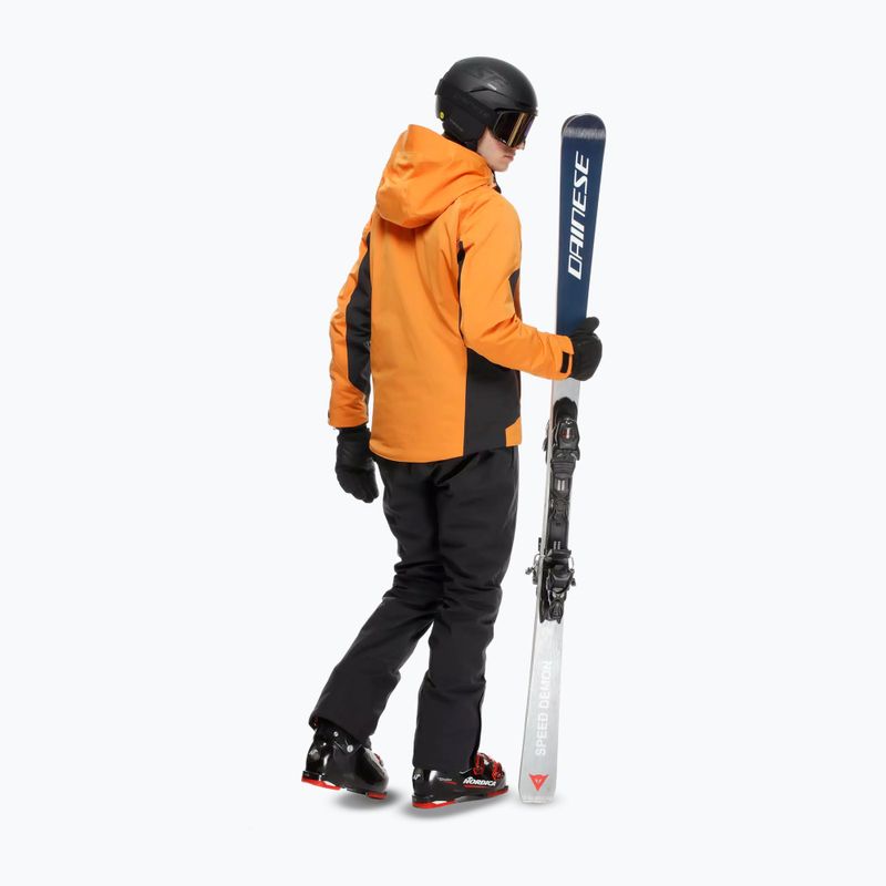 Vyriška slidinėjimo striukė Dainese Etra Aerosense Dry Core Ready oriole orange/stretch limo 8