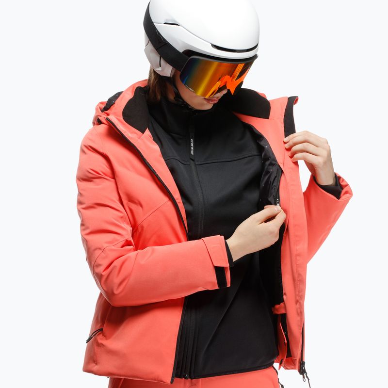 Moteriška slidinėjimo striukė Dainese Zives Aerosense Dry coral 7
