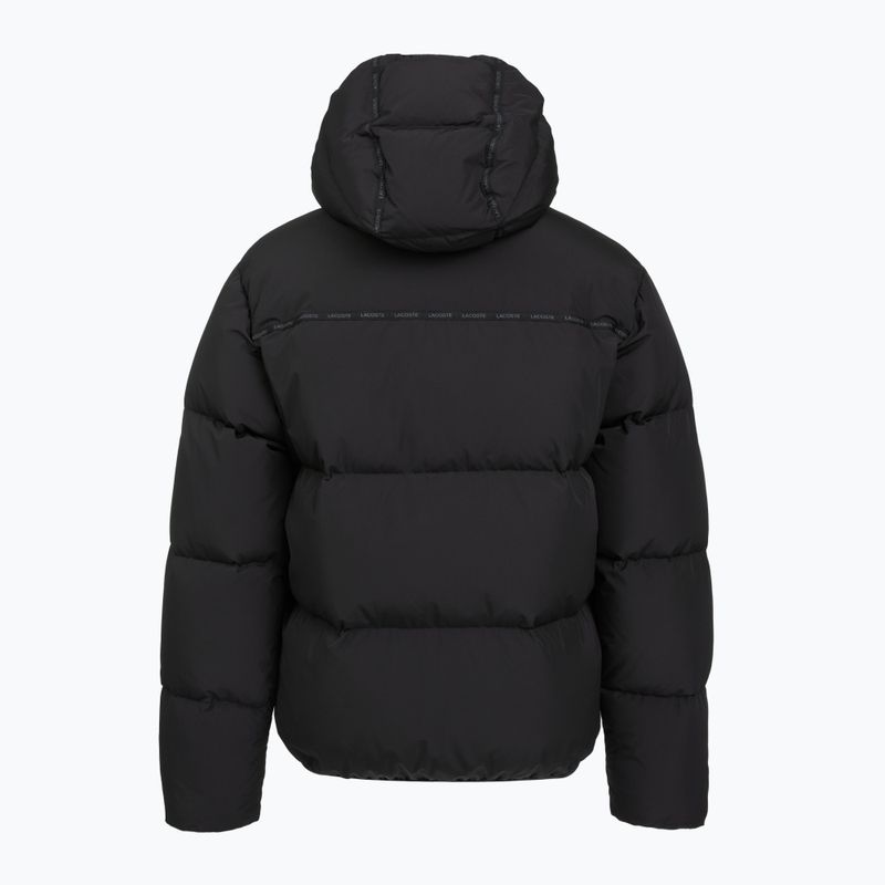 Žieminė striukė Lacoste BH2608 Hooded black 2