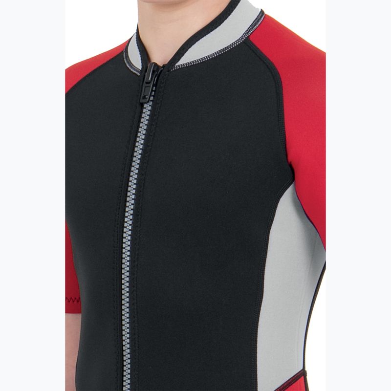 Vaikiškas plaukimo hidrokostiumas SEAC Shorty Ciao 2,5 mm black/red 2