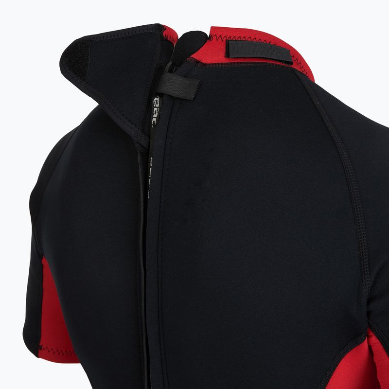 Vyriškas plaukimo kostiumas SEAC Shorts Relax 2.2 mm black/red 6