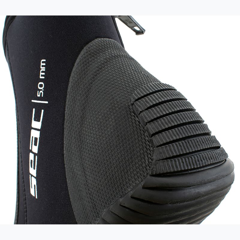 Neopreniniai batai SEAC Basic HD Zip 5 mm black 7