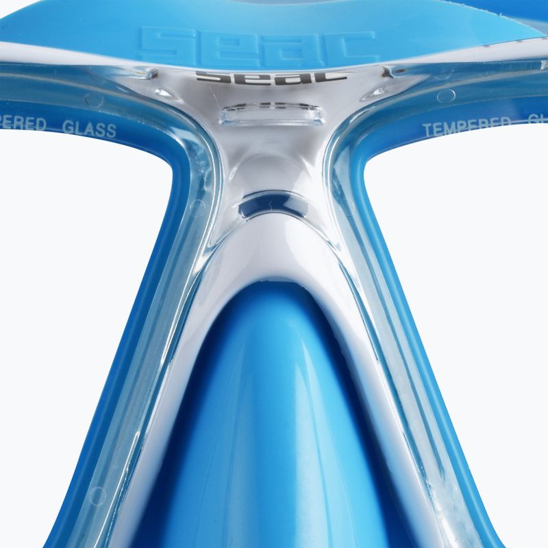 Vaikiška nardymo kaukė SEAC Procida light blue 8