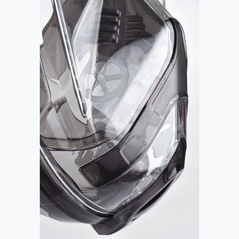 Viso veido kaukė paviršiniam nardymui SEAC Magica grey clear/green lime 4