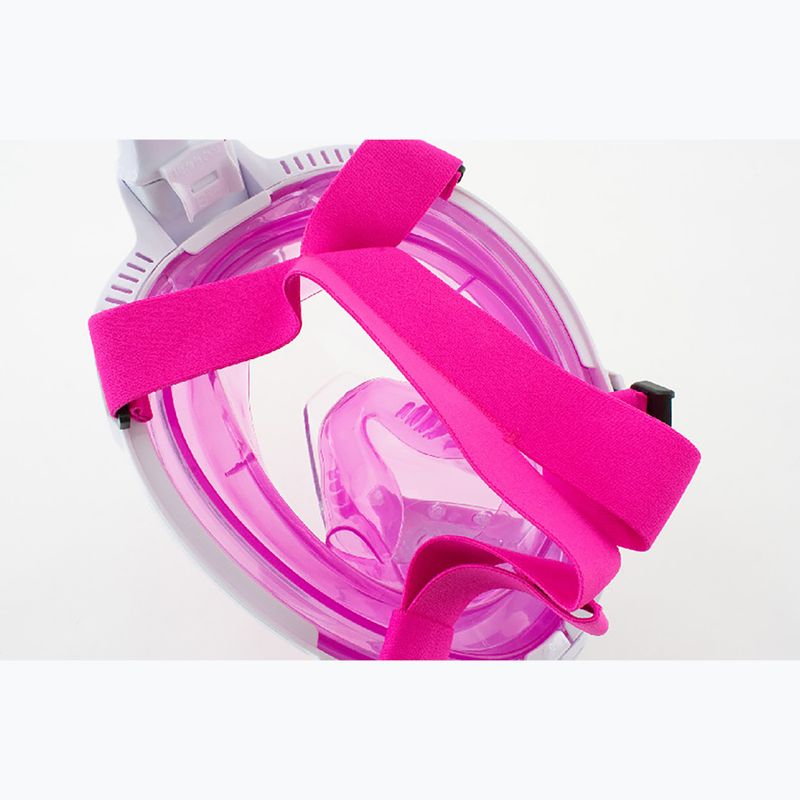 Pilna viso veido kaukė vaikams SEAC Magica White/Pink 5