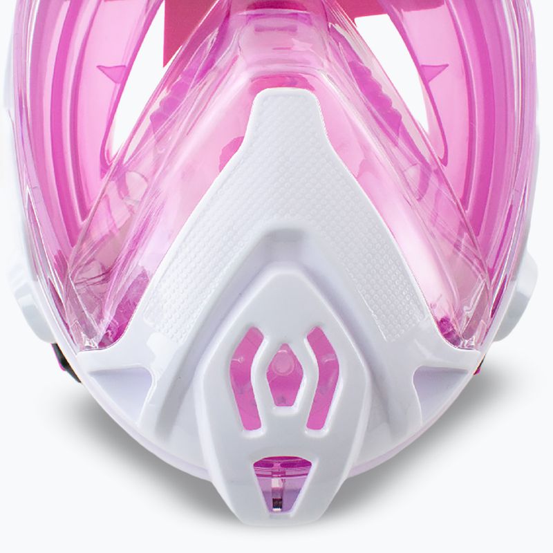 Pilna viso veido kaukė vaikams SEAC Magica White/Pink 6
