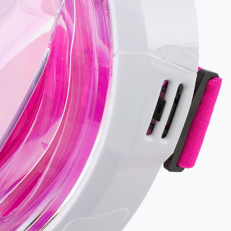 Pilna viso veido kaukė vaikams SEAC Magica White/Pink 10
