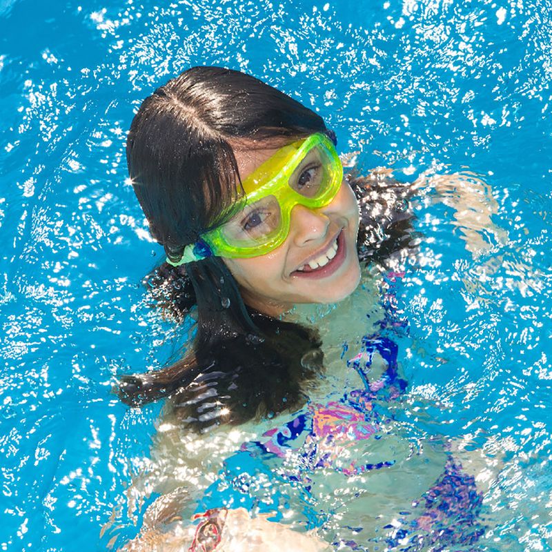 Vaikiška plaukimo kaukė SEAC Matt matt lime/clear 5