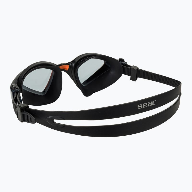 Plaukimo akiniai SEAC Lynx black/orange 4