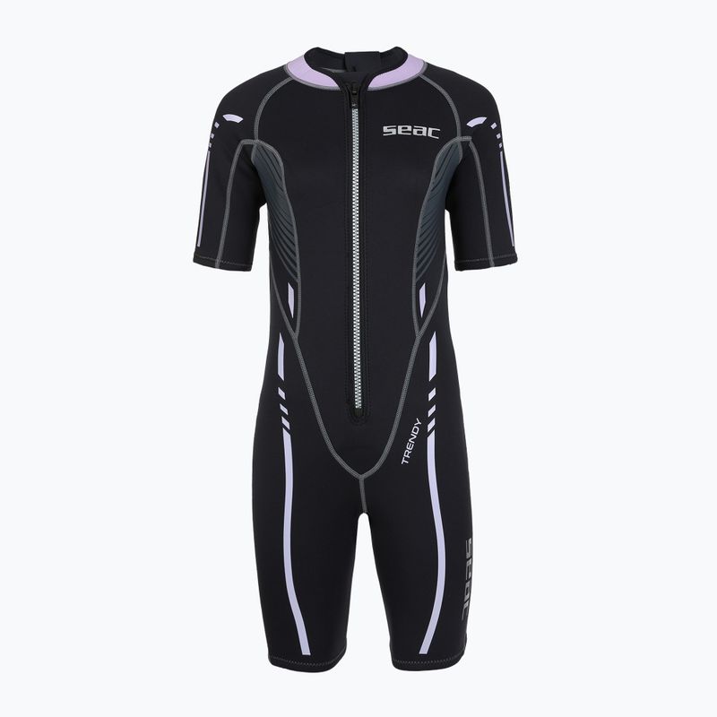 Plaukimo kostiumas SEAC women's Shorty Trendy 2.5 mm black 2