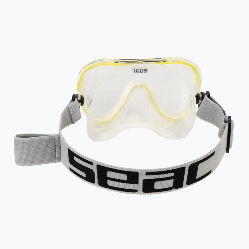 Snorkelio kaukė Seac Natua yellow 4