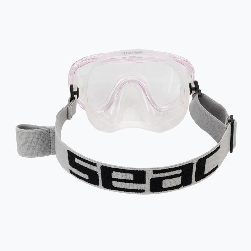 Vaikiška nardymo kaukė Seac Viva pink 4