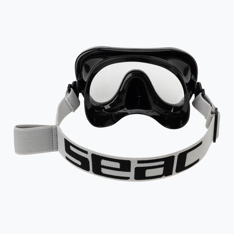 Snorkelio kaukė Seac Natua black 4