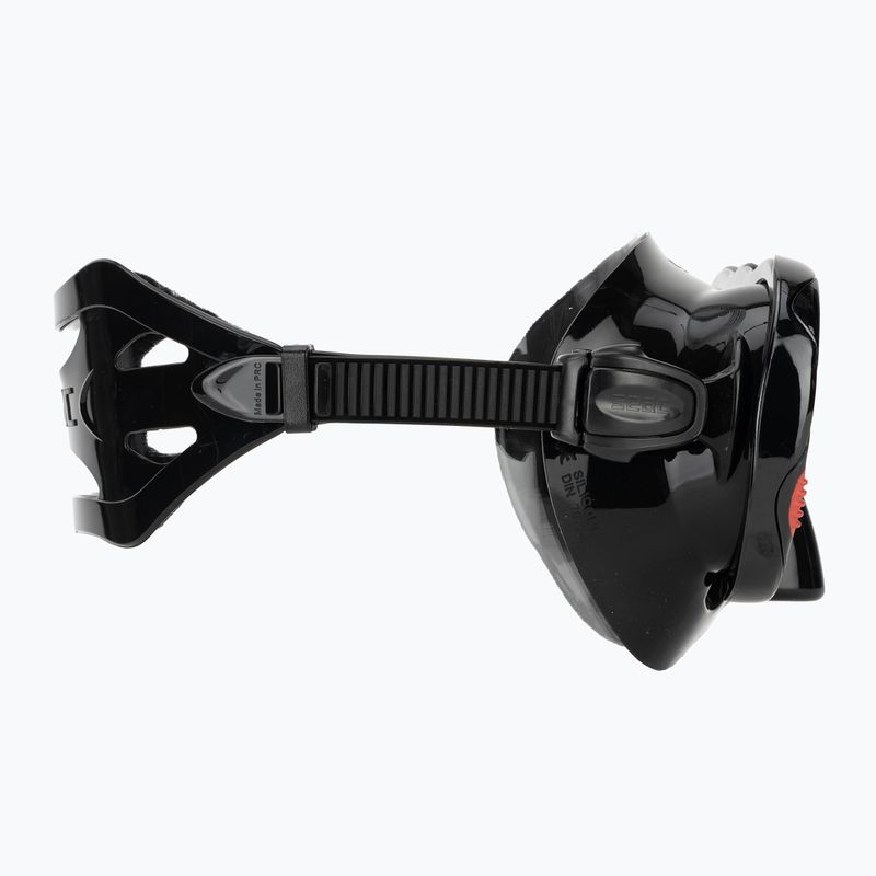 Snorkelio kaukė Seac Boss black/red 3