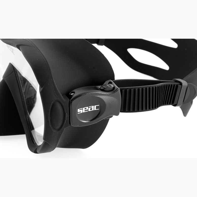 Nardymo kaukė SEAC X-Frame black 5
