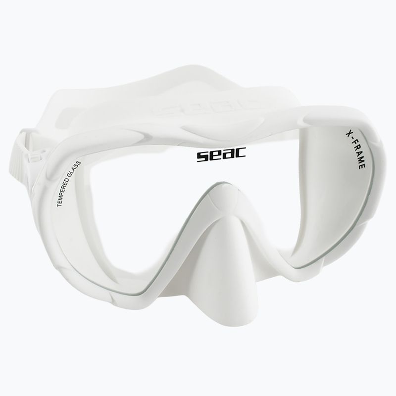 Nardymo kaukė SEAC X-Frame white 3