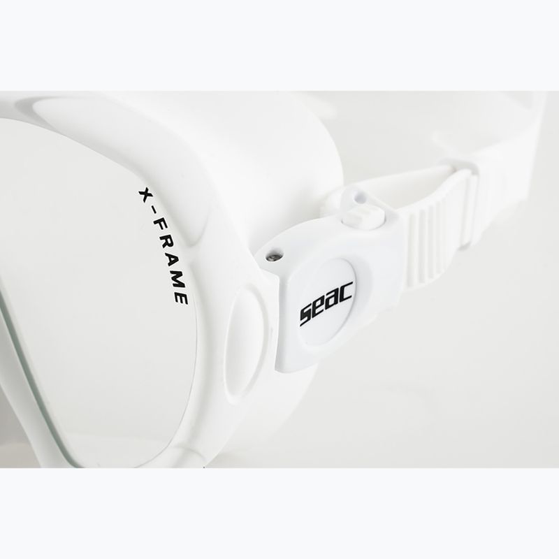 Nardymo kaukė SEAC X-Frame white 6