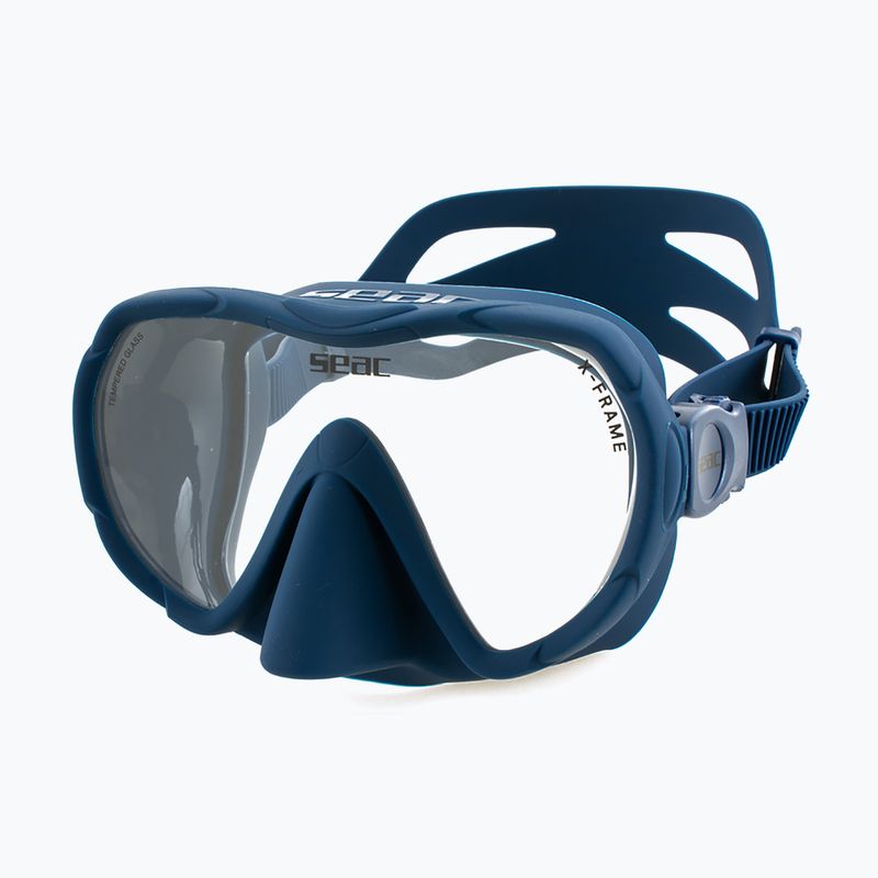 Nardymo kaukė SEAC X-Frame blue 2