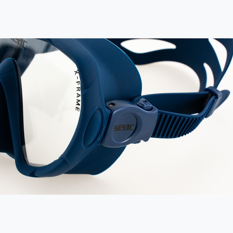 Nardymo kaukė SEAC X-Frame blue 7
