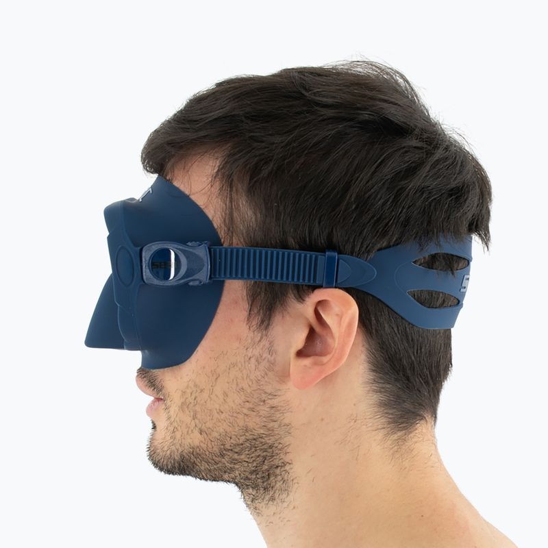 Nardymo kaukė SEAC X-Frame blue 12