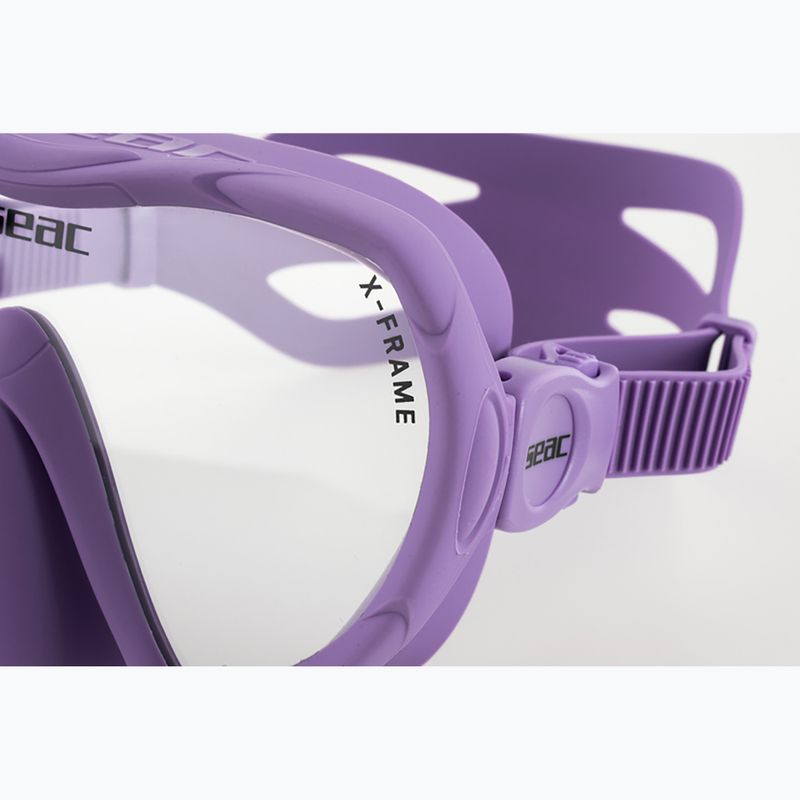 Nardymo kaukė SEAC X-Frame lilac 4