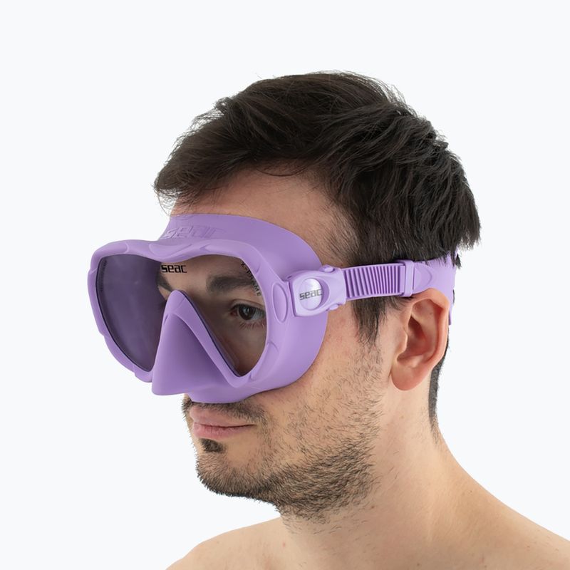 Nardymo kaukė SEAC X-Frame lilac 9