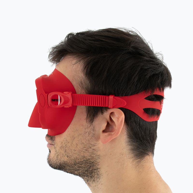Nardymo kaukė SEAC X-Frame red 10