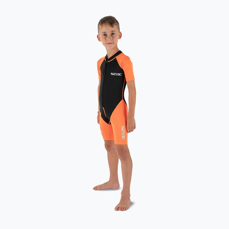 Vaikiškas plaukimo kostiumas SEAC Dolphin Shorty 1,5 mm black/orange 3