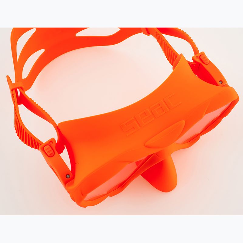 Nardymo kaukė SEAC X-Frame orange 4