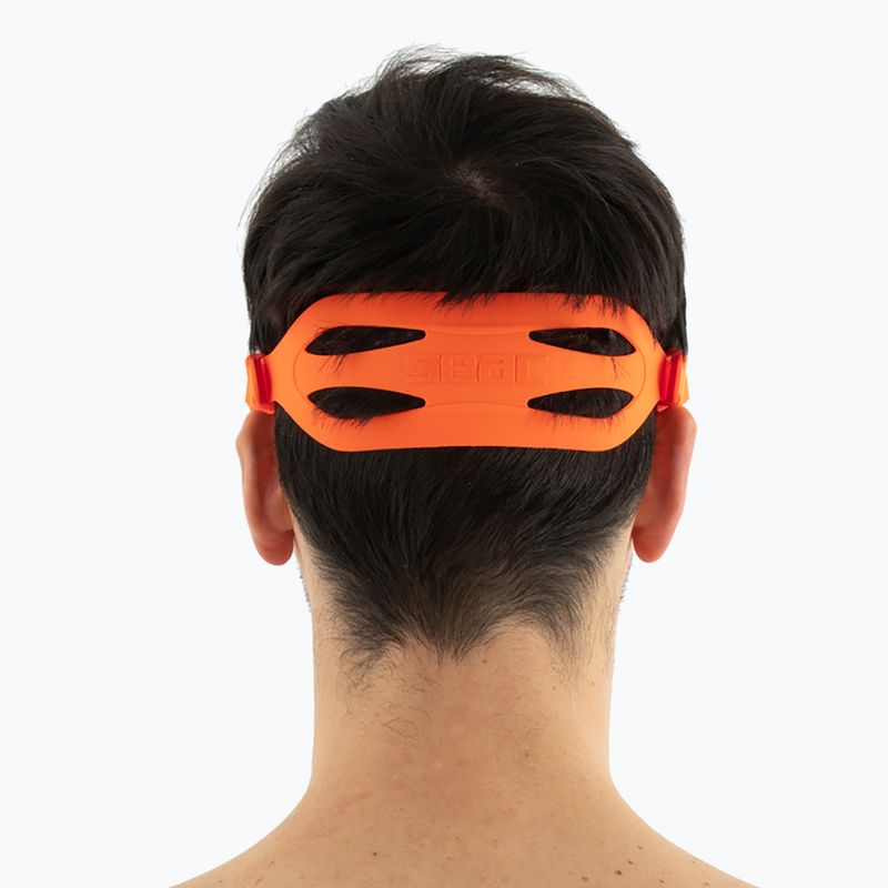 Nardymo kaukė SEAC X-Frame orange 9