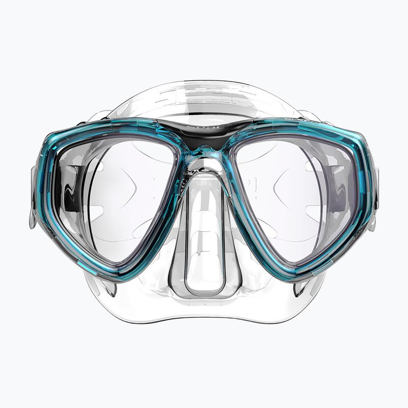Nardymo kaukė SEAC Clear Antifog aquamarine 4