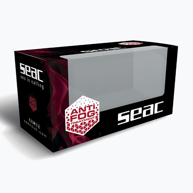 Nardymo kaukė SEAC Clear Antifog transparent black 5
