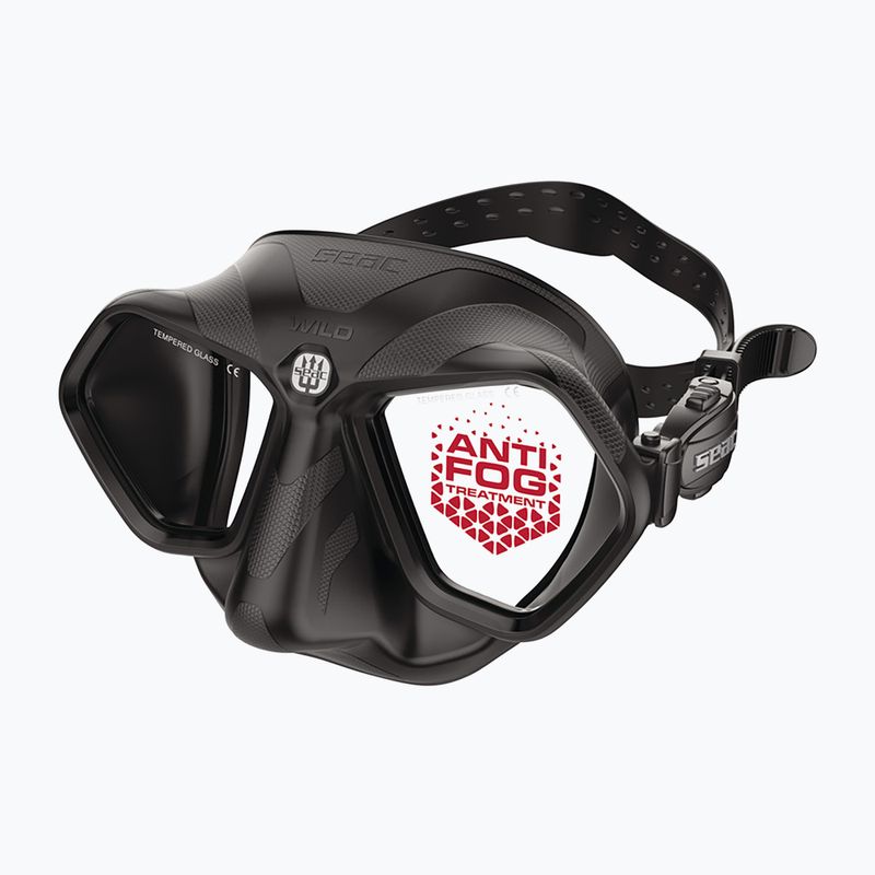 Nardymo kaukė SEAC Wild Antifog black 2