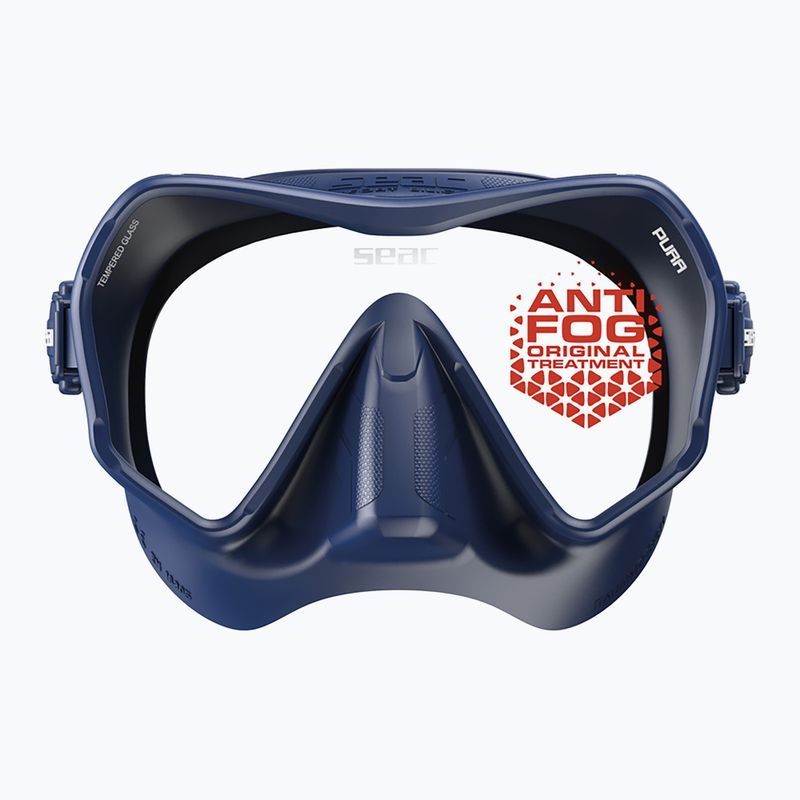 Nardymo kaukė SEAC Pura Antifog blue 4