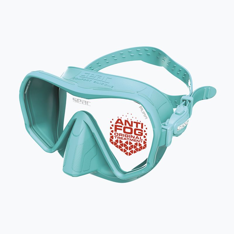 Nardymo kaukė SEAC Pura Antifog tiffany 2