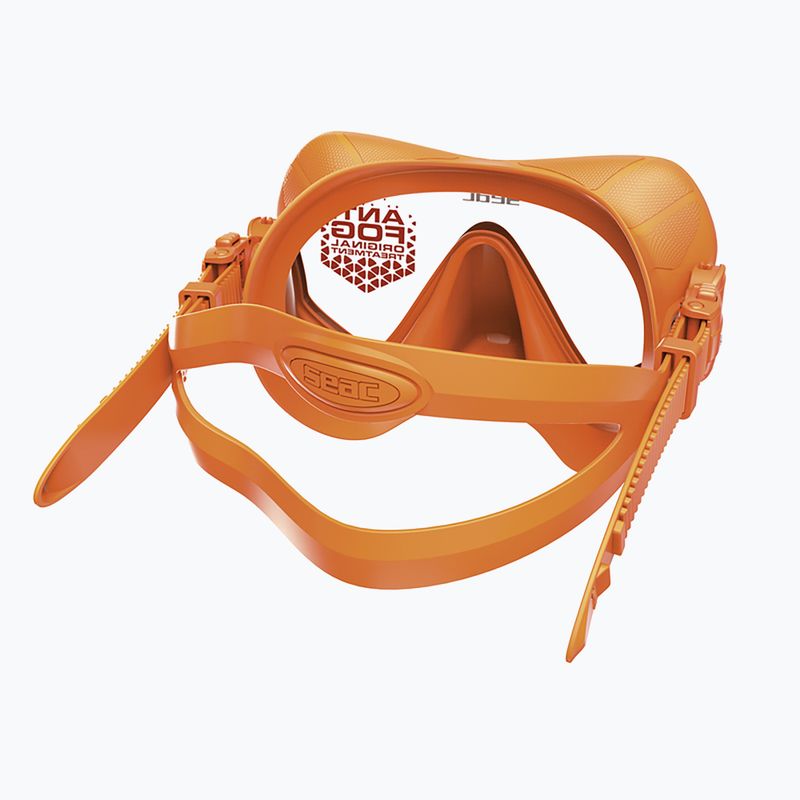 Nardymo kaukė SEAC Pura Antifog orange 3