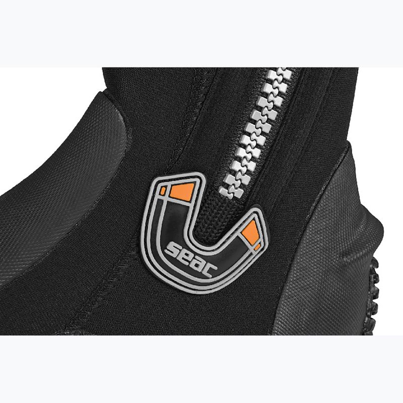 Neopreniniai batai SEAC Basic HD Zip 5 mm black 4