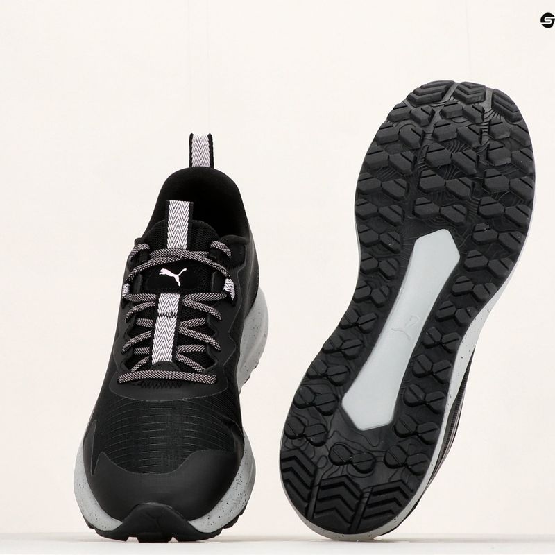 PUMA Twitch Runner Trail vyriški bėgimo bateliai black 376961 12 17